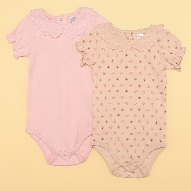 YAMP - Bodies Bebé niña Pack de 3 unidades   Algodón Yamp