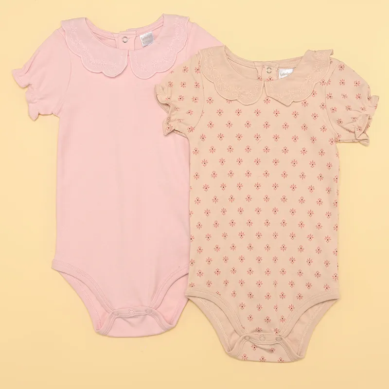 YAMP - Bodies Bebé niña Pack de 3 unidades   Algodón Yamp