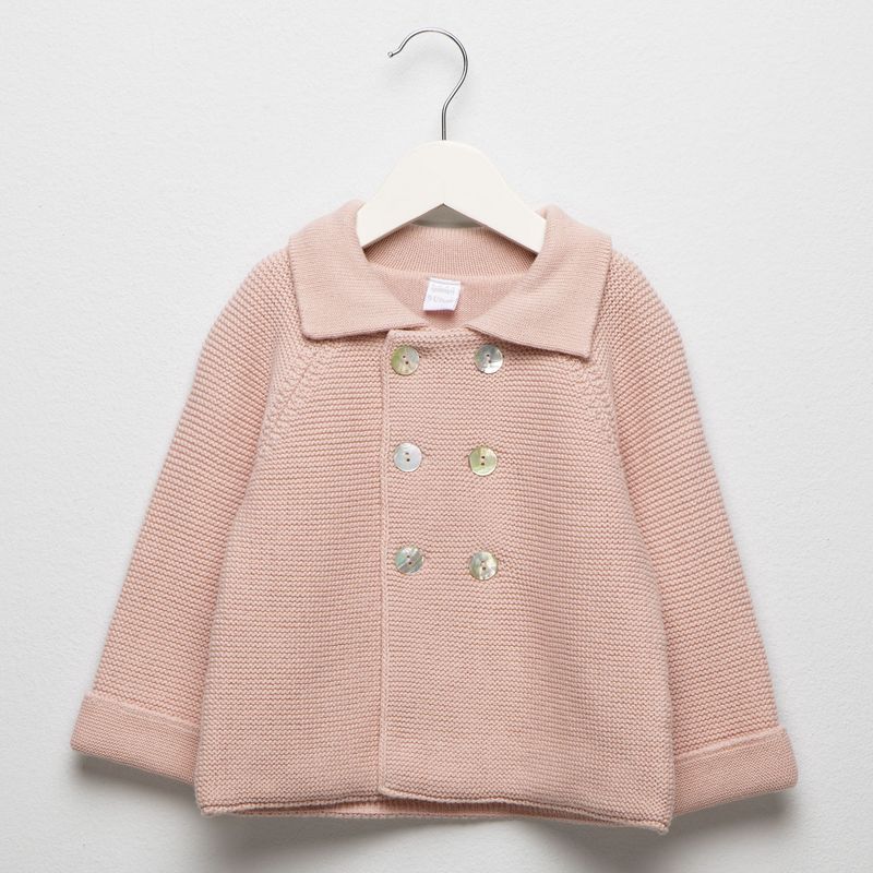 YAMP - Saco para Bebé niña Manga larga de Algodón Yamp