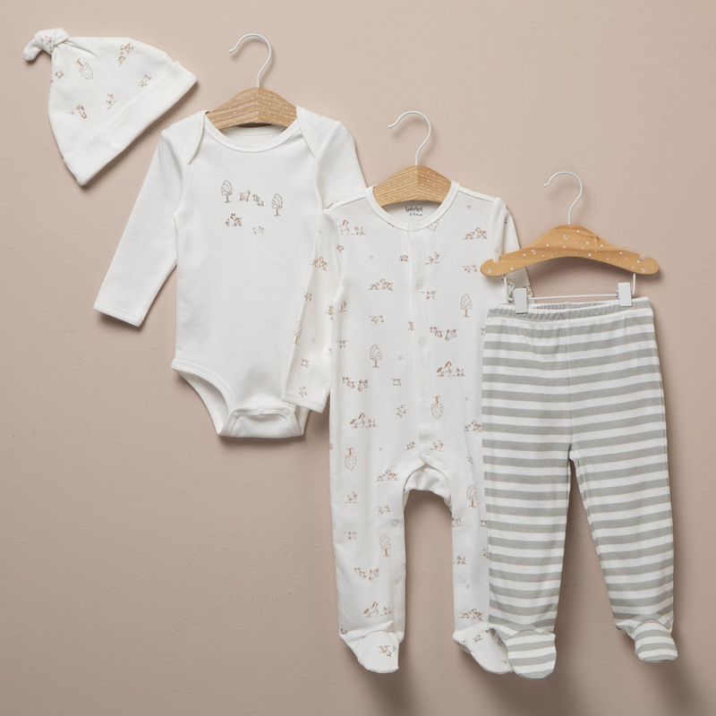 YAMP - Sets Bebé niño 4 piezas  Algodón Yamp
