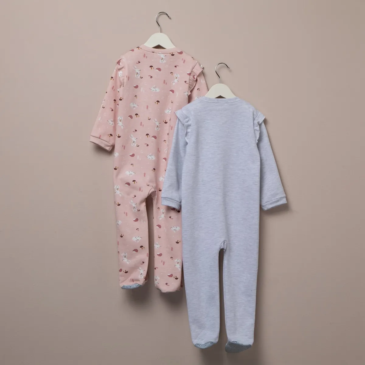 YAMP - Pijama para Bebé niña Pack de 2 unidades de Algodón Yamp