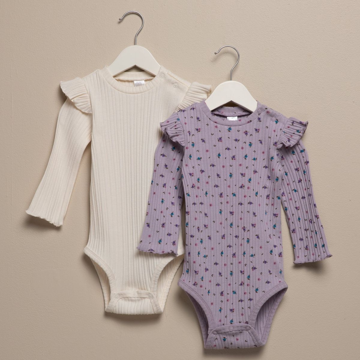 YAMP - Bodies Bebé niña Pack de 2 unidades  Algodón Yamp