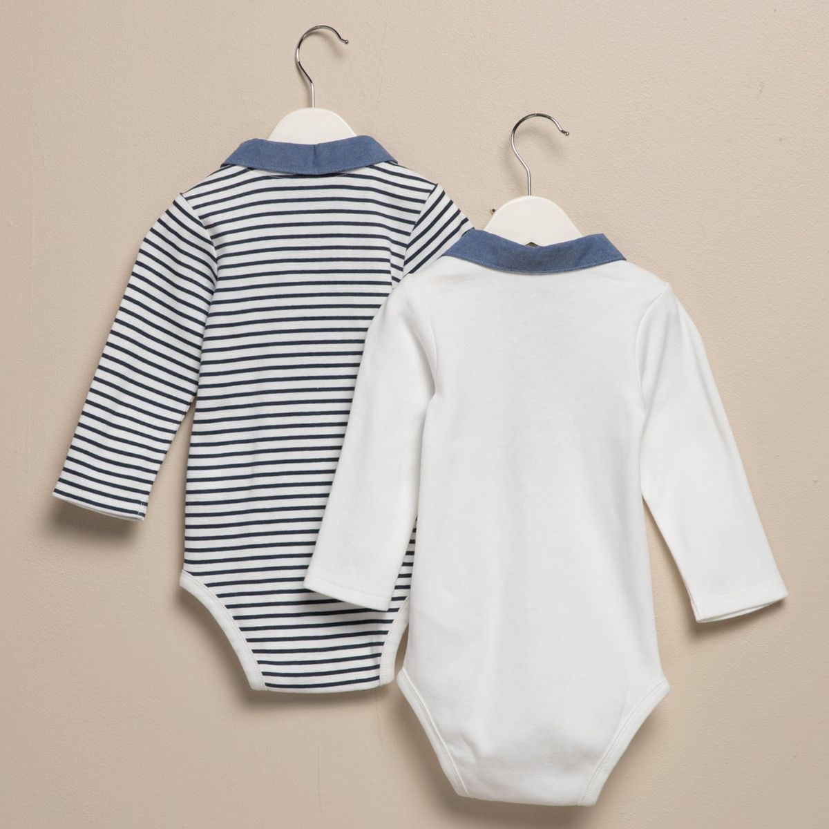 YAMP - Bodies Bebé niño Pack de 2 unidades  Algodón Yamp