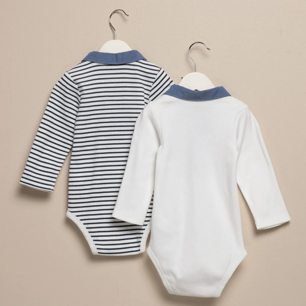 YAMP - Bodies Bebé niño Pack de 2 unidades  Algodón Yamp