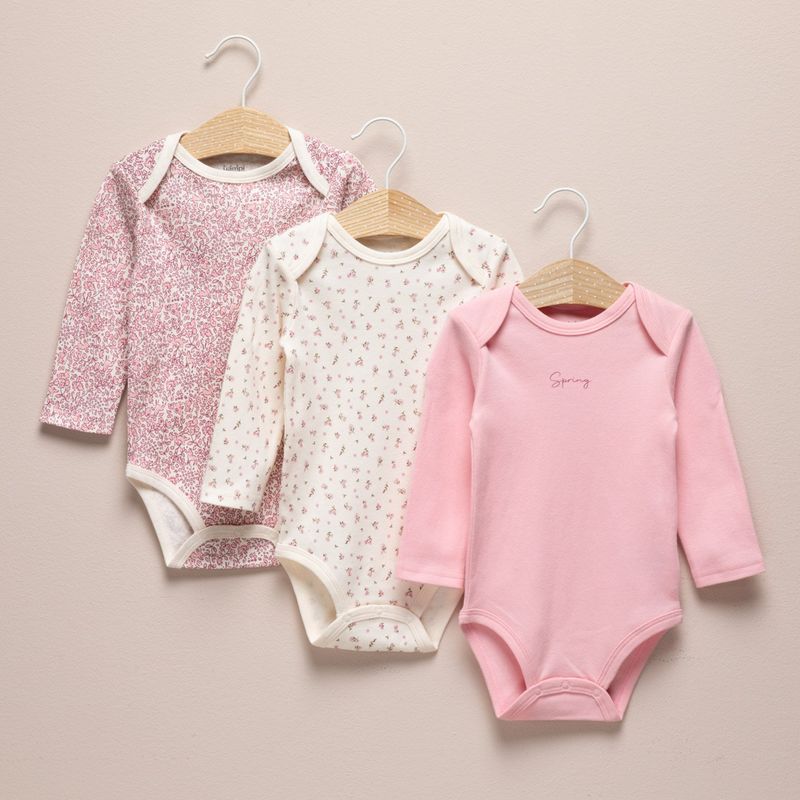 YAMP - Bodie Para Bebé niña Pack de 3 unidades Algodón Yamp
