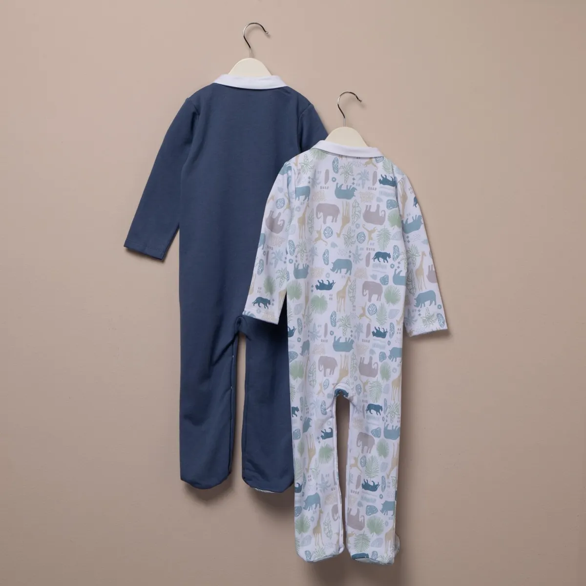 YAMP - Pijama para Bebé niño Pack de 2 unidades de Algodón Yamp