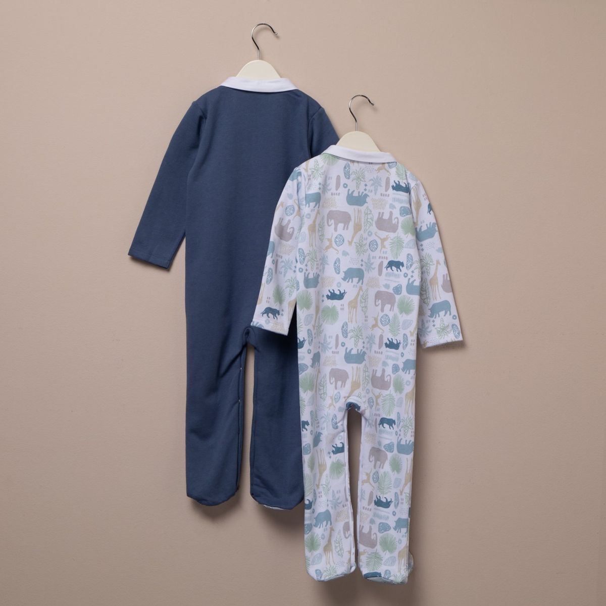 YAMP - Pijama para Bebé niño Pack de 2 unidades de Algodón Yamp