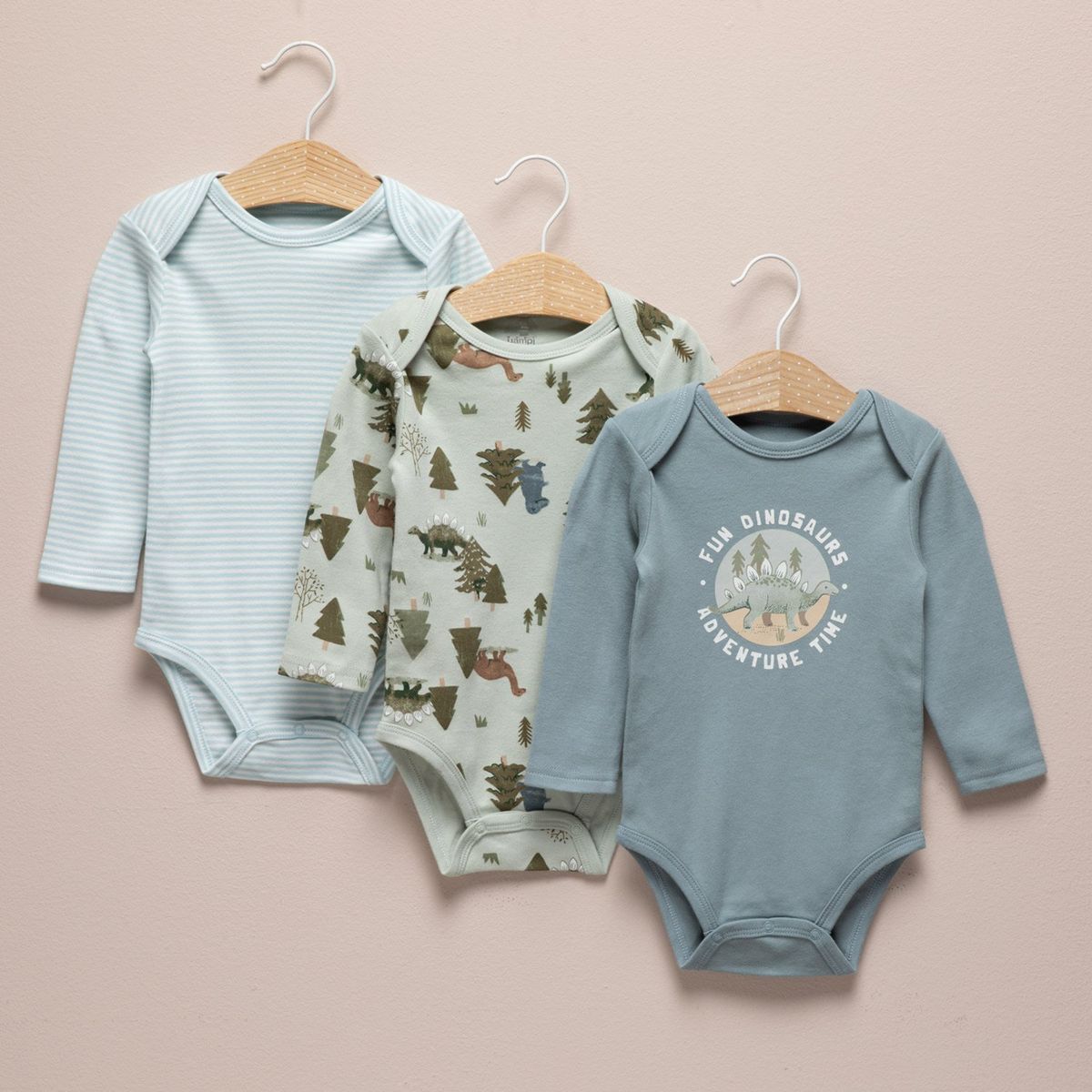 YAMP - Bodie Para Bebé niño Pack de 3 unidades Algodón Yamp