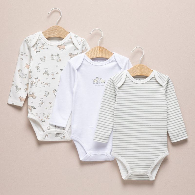 YAMP - Bodie Para Bebé niño Pack de 3 unidades Algodón Yamp