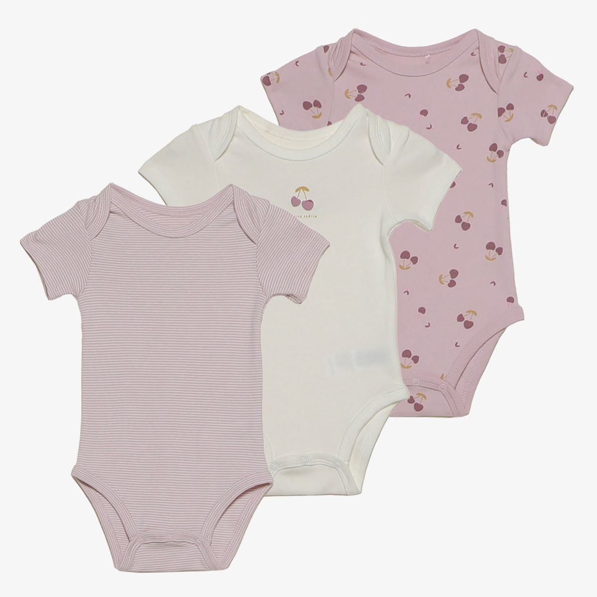 YAMP - Bodies Bebé niña Pack de 3 unidades   Algodón Yamp