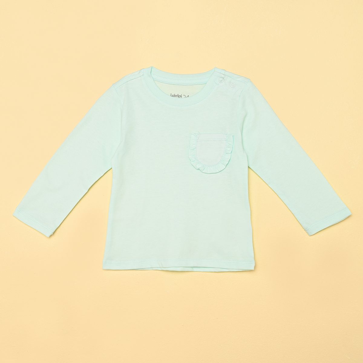 YAMP - Camiseta Bebé niña Manga larga Algodón Yamp