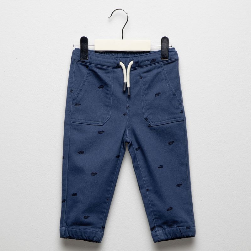 YAMP - Pantalón Bebé niño  Cintura elásticada   Algodón Yamp