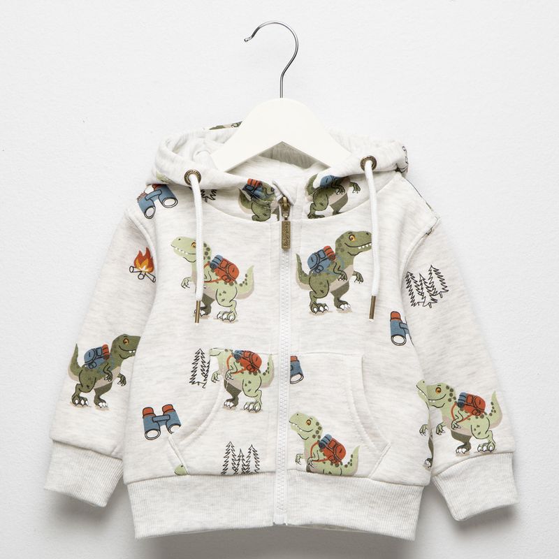 YAMP - Saco Bebé niño con Estampado Con capucha Algodón Yamp