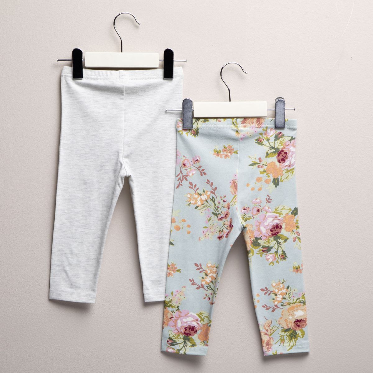 YAMP - Leggings Bebé niña Pack de 2 unidades con Cintura elásticada  Algodón Yamp