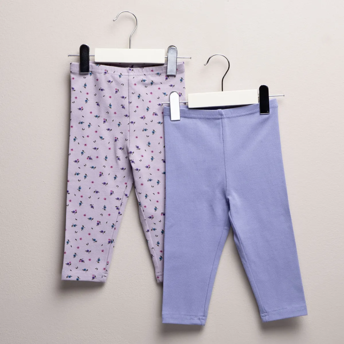 YAMP - Leggings Bebé niña Pack de 2 unidades con Cintura elásticada  Algodón Yamp