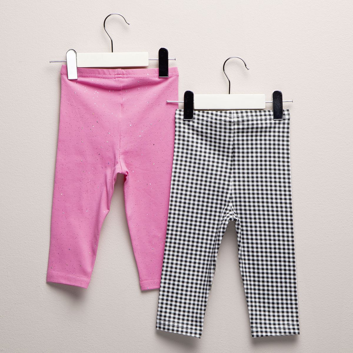 YAMP - Leggings Bebé niña Pack de 2 unidades con Cintura elásticada  Algodón Yamp