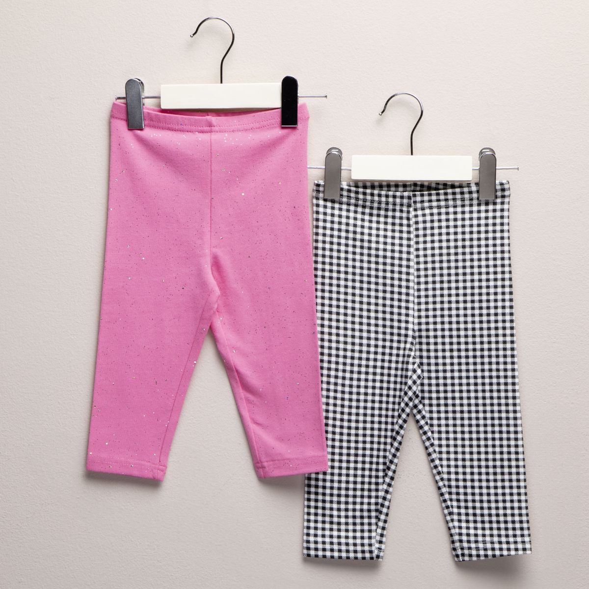 YAMP - Leggings Bebé niña Pack de 2 unidades con Cintura elásticada  Algodón Yamp