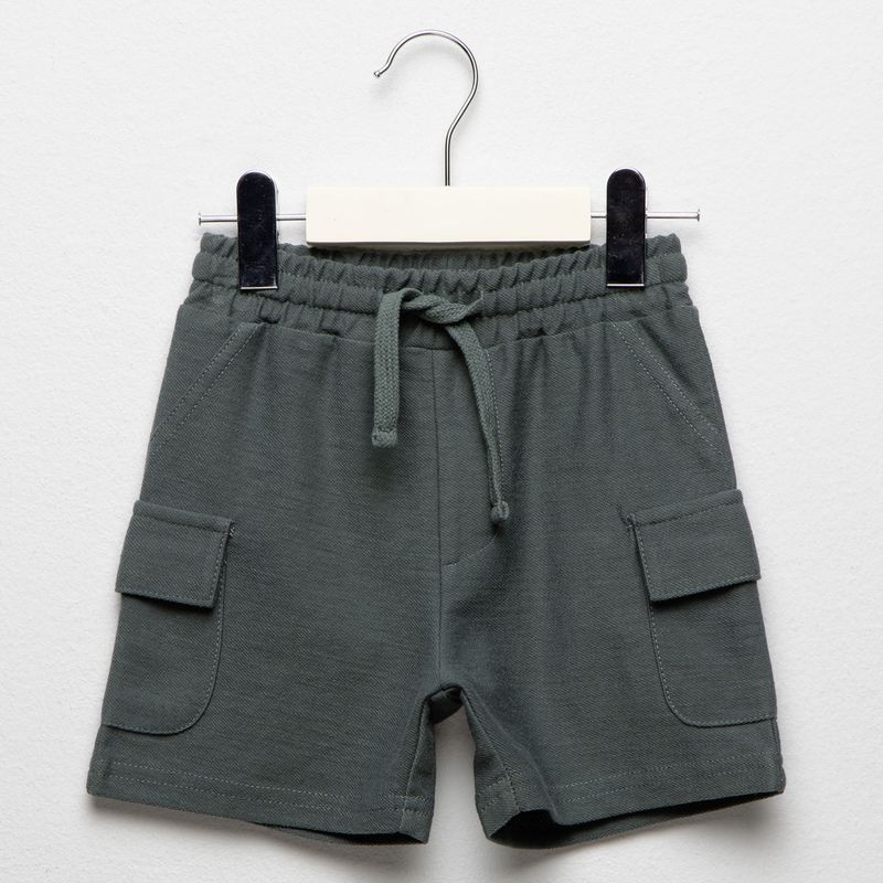 YAMP - Short Bebé niño Cintura elásticada  Algodón Yamp