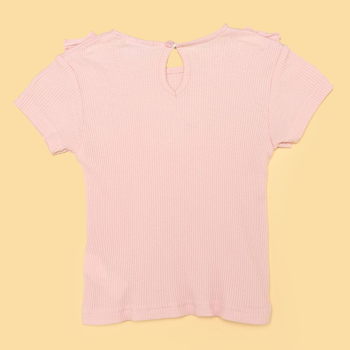 YAMP - Camiseta Bebé niña Manga corta Algodón Yamp