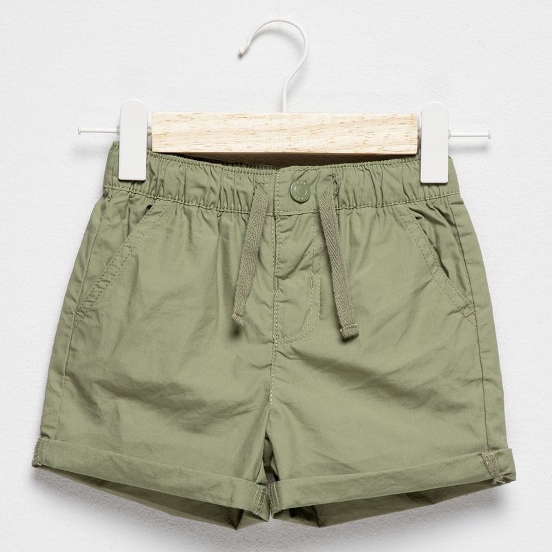 YAMP - Short Cintura elásticada para Bebé niño de Algodón Yamp