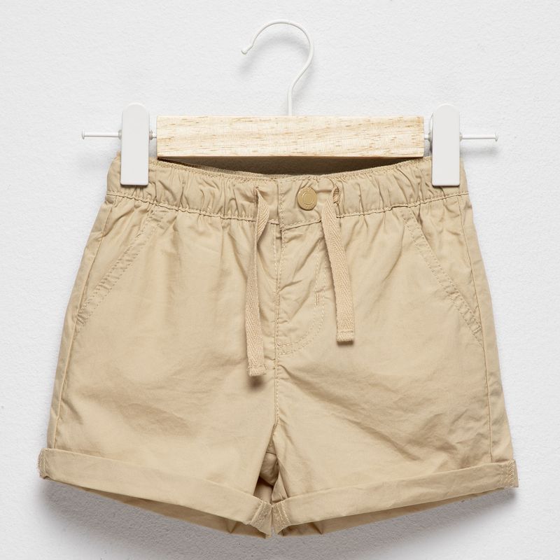 YAMP - Short Cintura elásticada para Bebé niño de Algodón Yamp