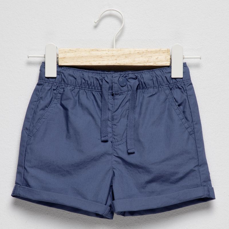 YAMP - Short Cintura elásticada para Bebé niño de Algodón Yamp
