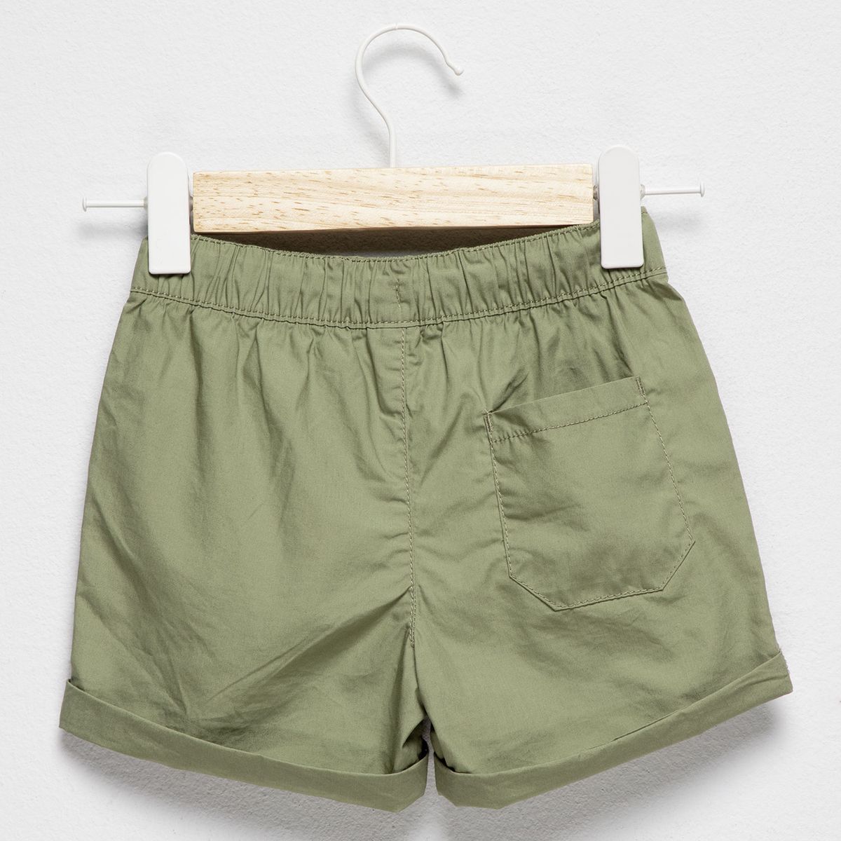 YAMP - Short Cintura elásticada para Bebé niño de Algodón Yamp