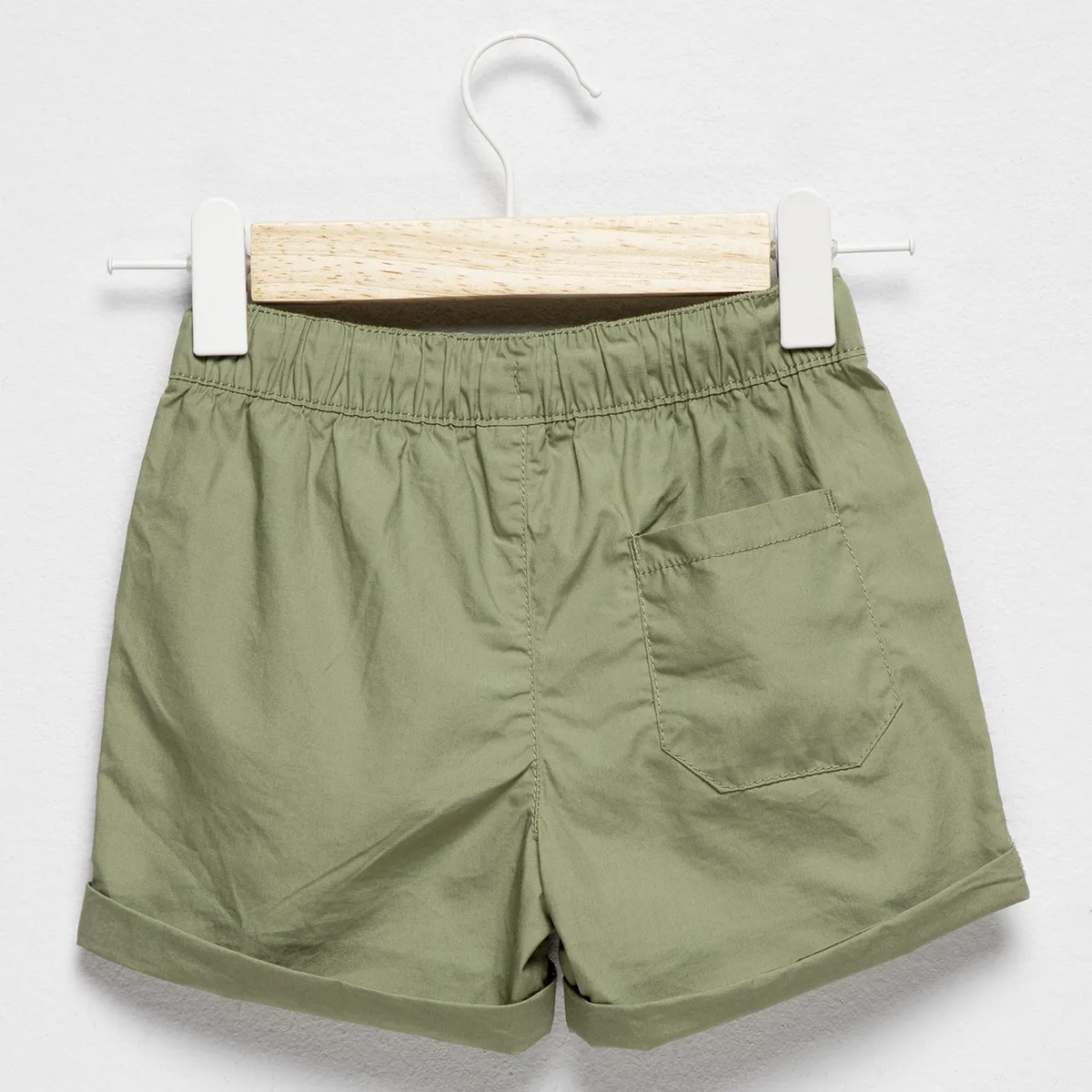 YAMP - Short Cintura elásticada para Bebé niño de Algodón Yamp