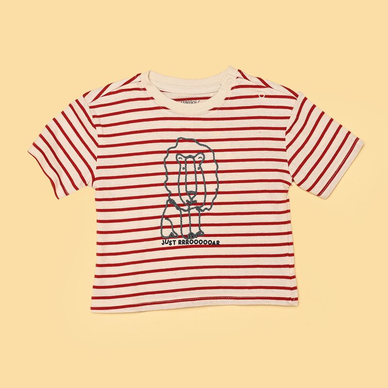 YAMP - Camiseta Bebé niño Manga corta Algodón Yamp