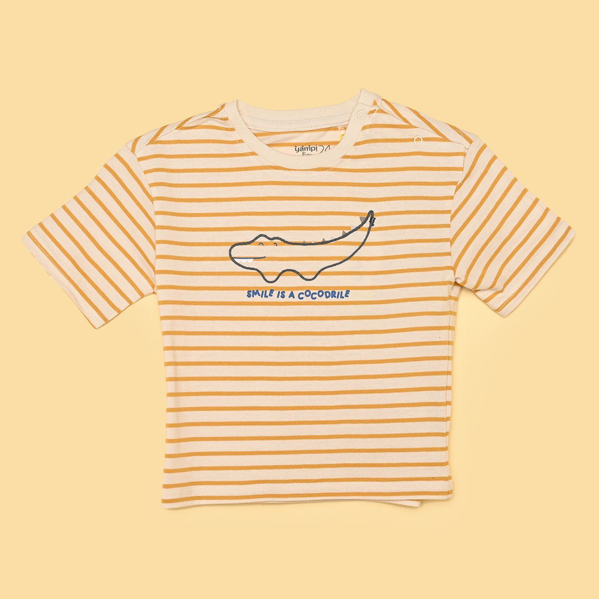 YAMP - Camiseta Bebé niño Manga corta Algodón Yamp