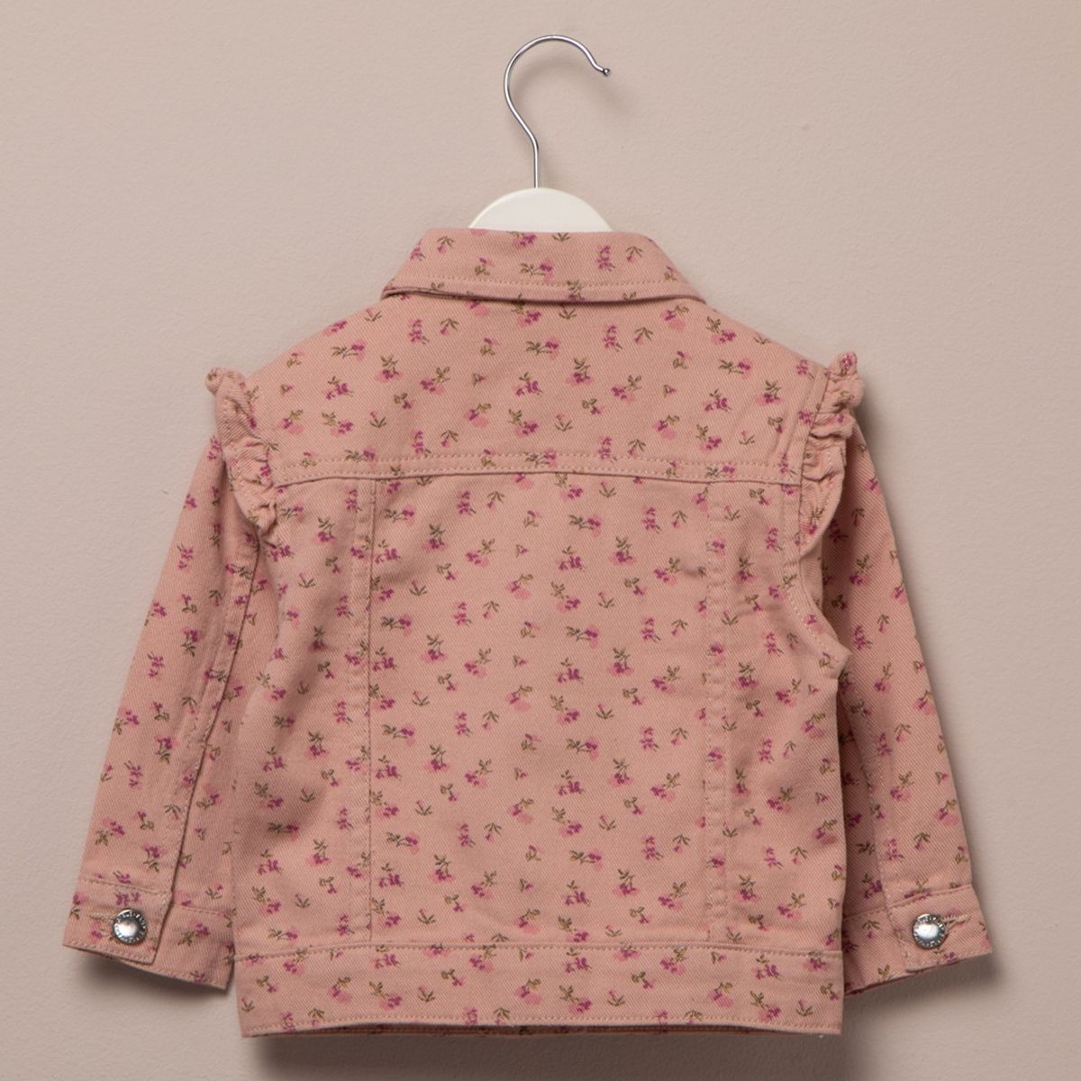 YAMP - Chaqueta para Bebé niña con Flores de Algodón Yamp
