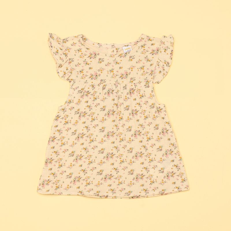 YAMP - Blusa Bebé niña Manga corta Algodón Yamp
