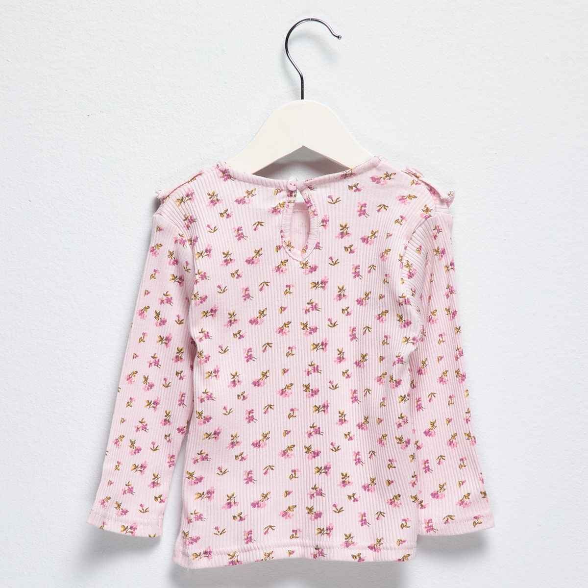 YAMP - Camiseta para Bebé niña Manga larga de Algodón Yamp