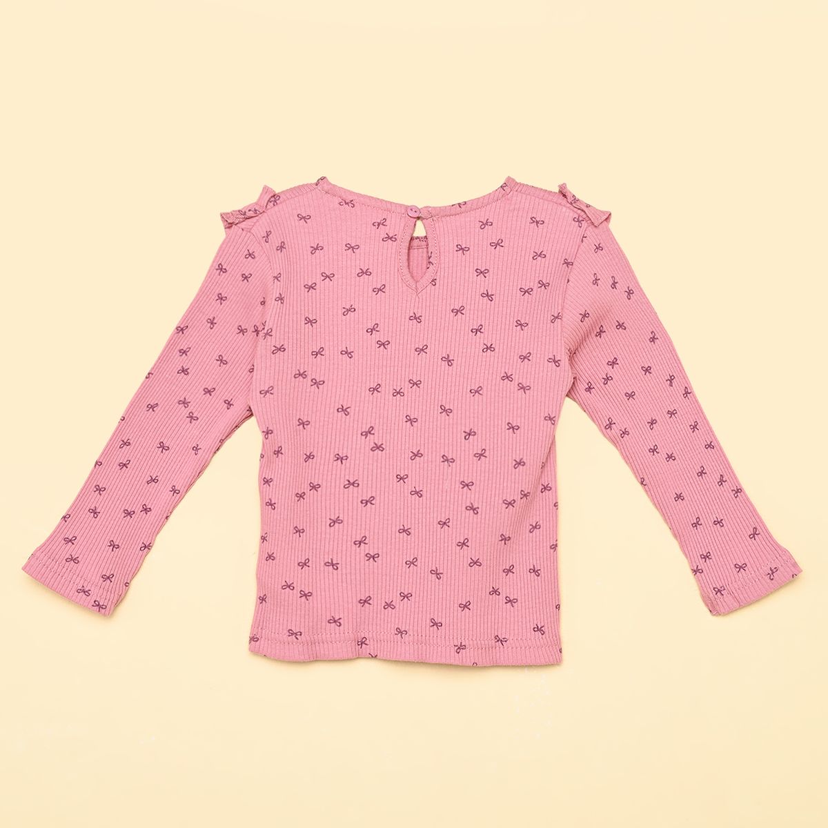 YAMP - Camiseta para Bebé niña Manga larga de Algodón Yamp