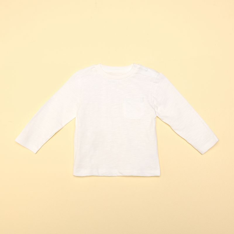 YAMP - Camiseta manga larga Bebé niño de Algodón Yamp
