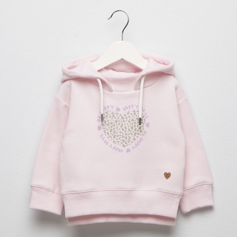 YAMP - Saco Bebé niña con Estampado Con capucha Algodón Yamp