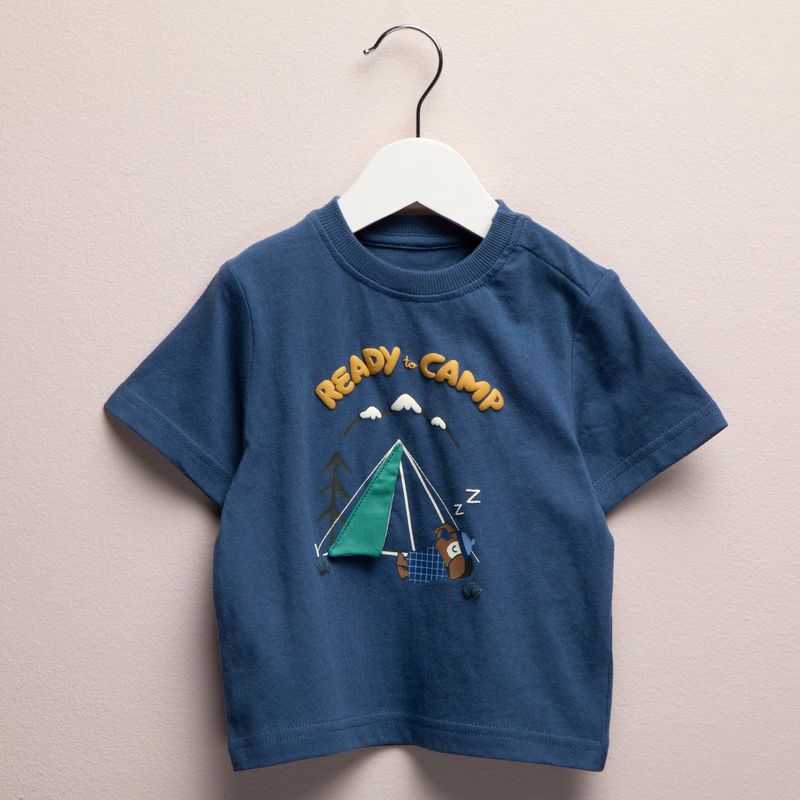 YAMP - Camiseta Bebé niño Manga corta Algodón Yamp