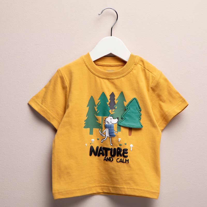 YAMP - Camiseta Bebé niño Manga corta Algodón Yamp