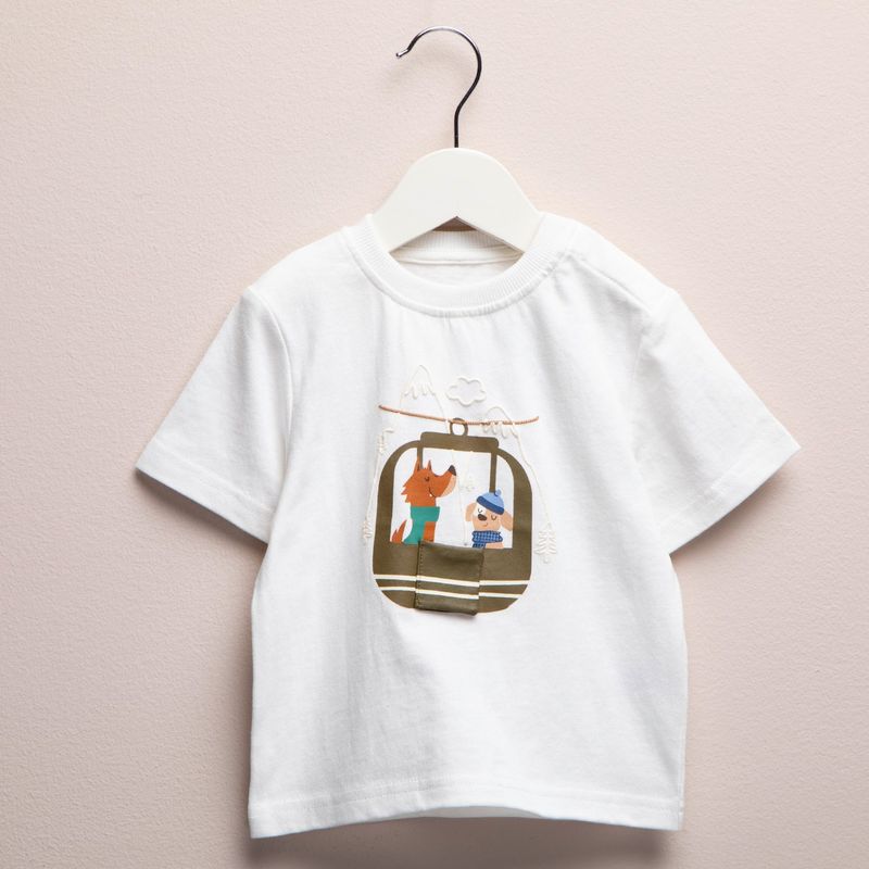 YAMP - Camiseta Bebé niño Manga corta Algodón Yamp