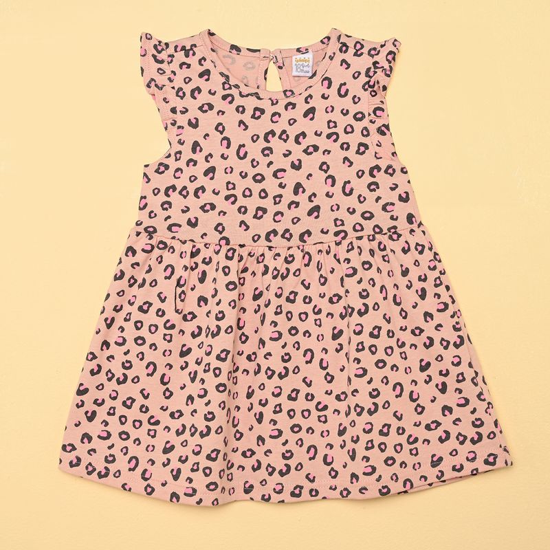 YAMP - Vestido Bebé niña Manga corta Algodón Yamp
