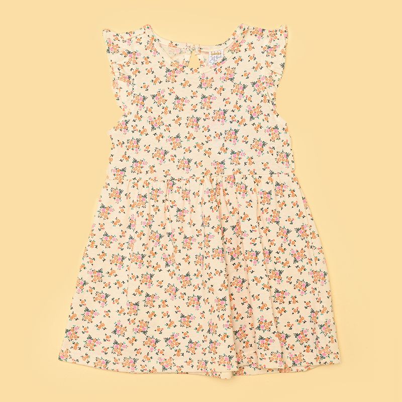 YAMP - Vestido Bebé niña Manga corta Algodón Yamp