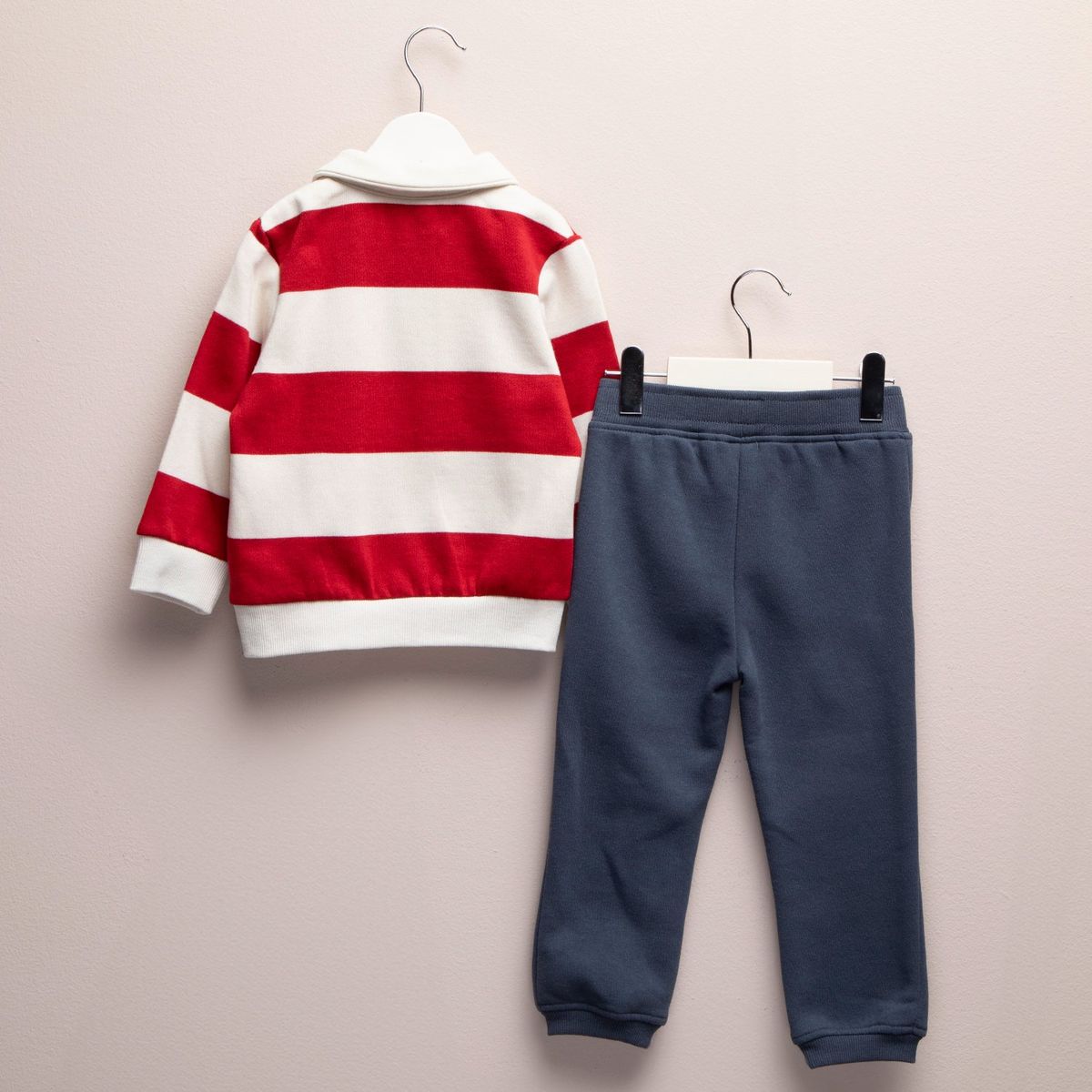 YAMP - Sets Saco manga larga + Jogger para Bebé niño en Algodón Yamp