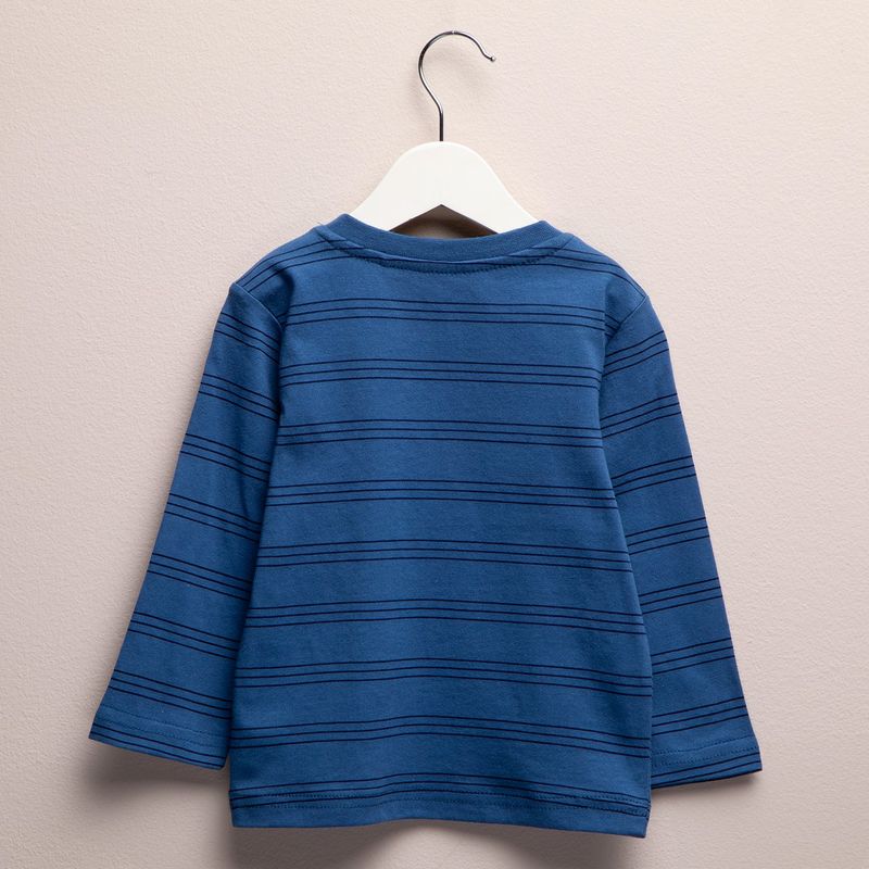YAMP - Camiseta Bebé niño  Manga larga Algodón Yamp