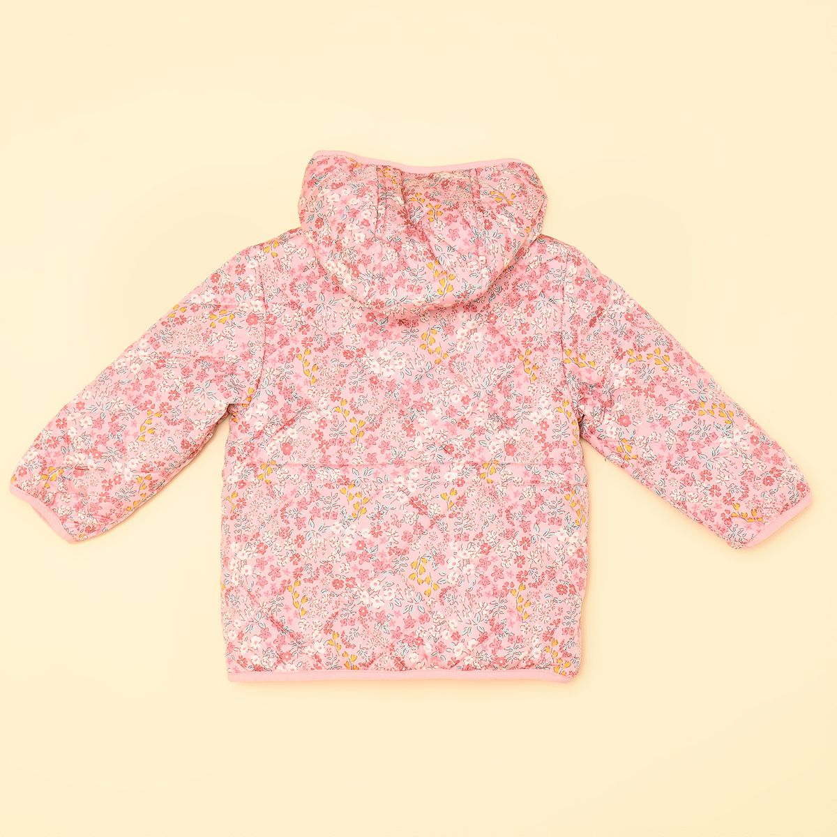 YAMP - Chaqueta Bebé niña  Flores Con capucha Yamp
