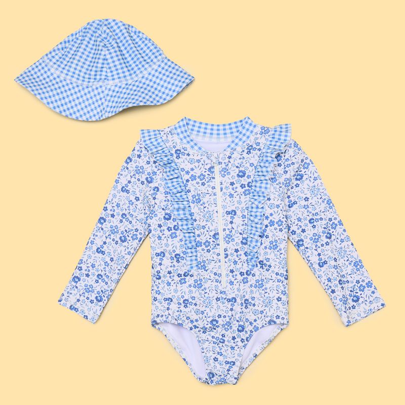 YAMP - Vestido de baño Bebé niña Con accesorio Yamp