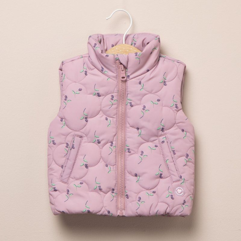 YAMP - Chaleco para Bebé niña con Estampado Yamp