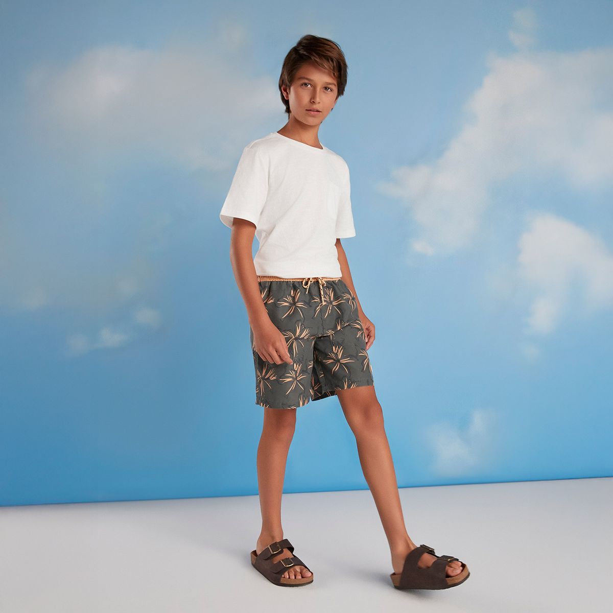 FEDERATION - Pantaloneta de baño Niño Cintura elásticada Poliéster Federation