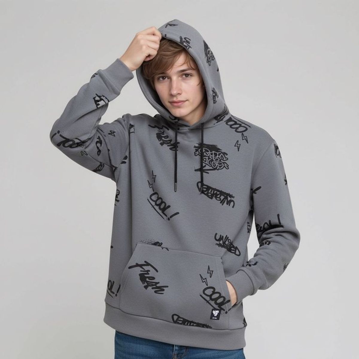 FEDERATION - Saco Con capucha para Niño con Estampado de Federation