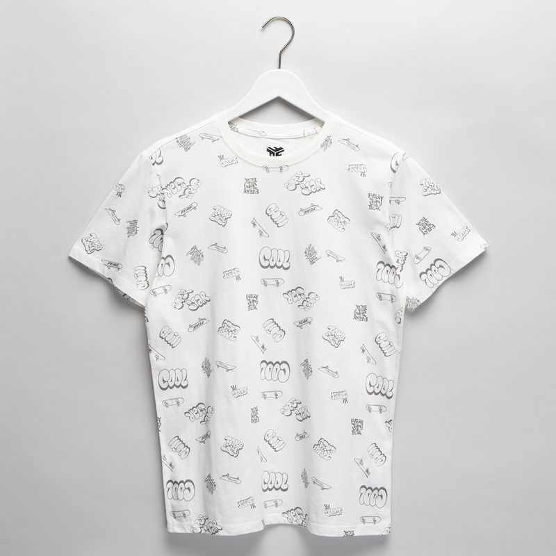 FEDERATION - Camiseta Niño con Estampado Manga corta Algodón Federation