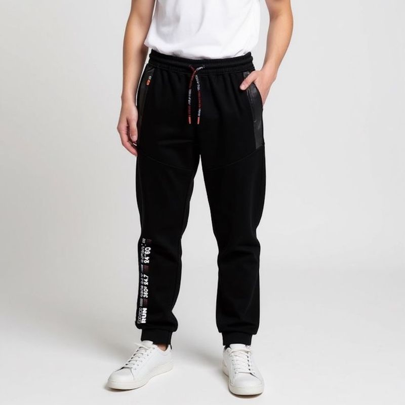 FEDERATION - Jogger Niño Cintura elásticada de Algodón Federation